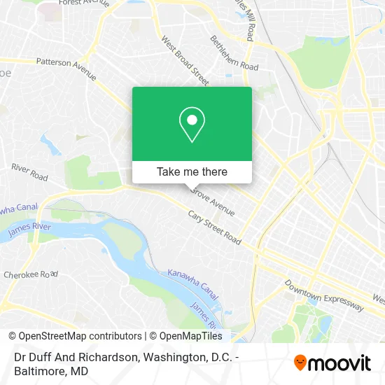 Dr Duff And Richardson map