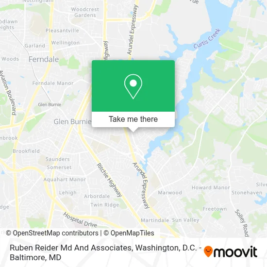 Ruben Reider Md And Associates map