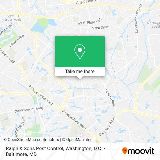 Ralph & Sons Pest Control map