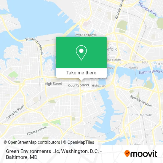 Green Environments Llc map
