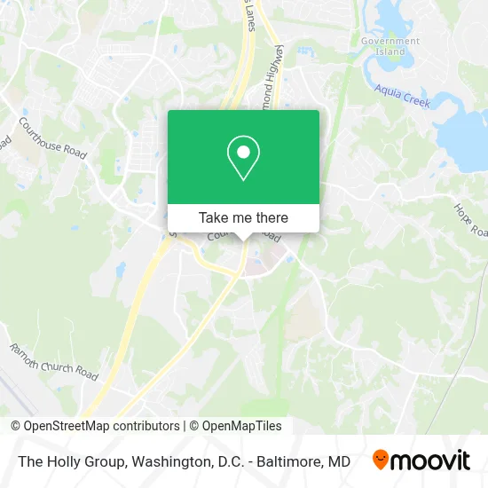 The Holly Group map