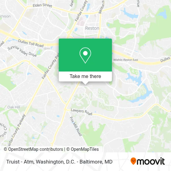 Truist - Atm map