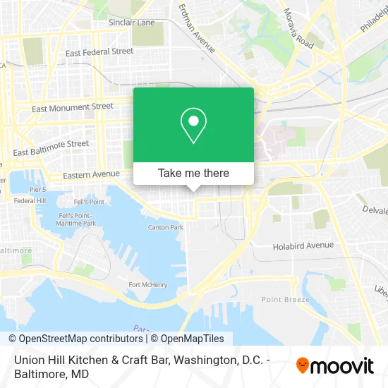Union Hill Kitchen & Craft Bar map