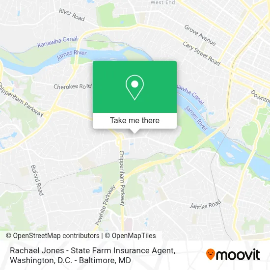 Rachael Jones - State Farm Insurance Agent map