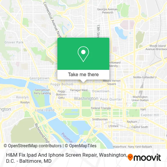 H&M Fix Ipad And Iphone Screen Repair map