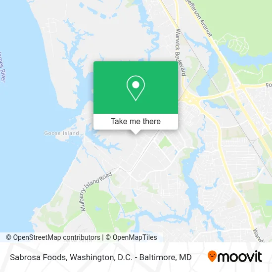 Sabrosa Foods map
