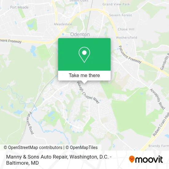 Manny & Sons Auto Repair map