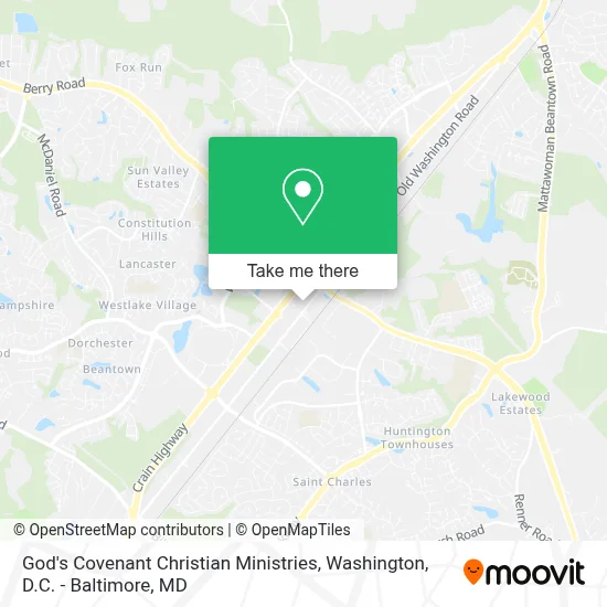 God's Covenant Christian Ministries map