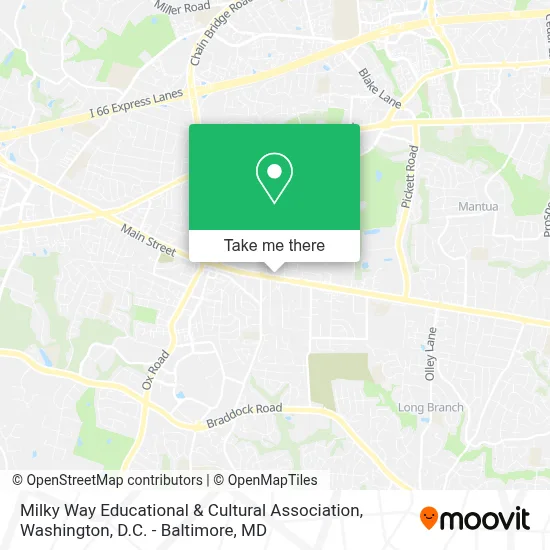 Milky Way Educational & Cultural Association map