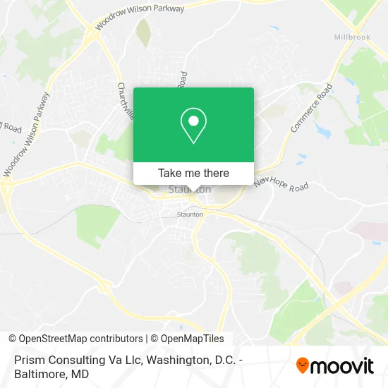 Prism Consulting Va Llc map
