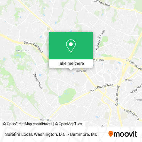 Surefire Local map