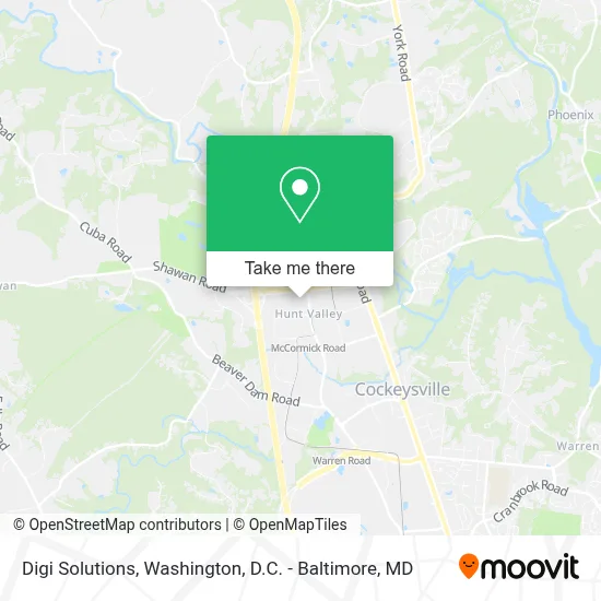 Digi Solutions map