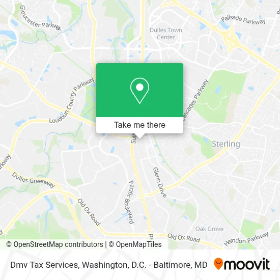 Dmv Tax Services map