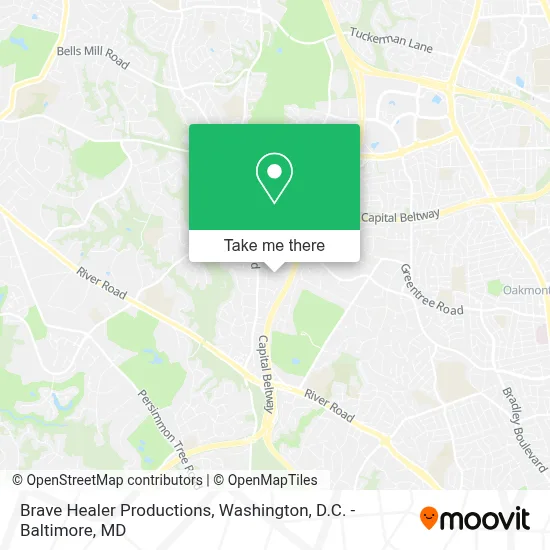 Brave Healer Productions map