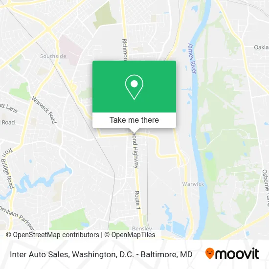 Inter Auto Sales map