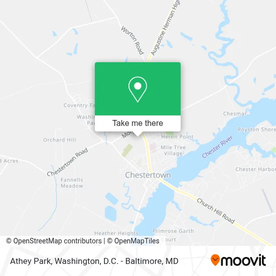 Athey Park map