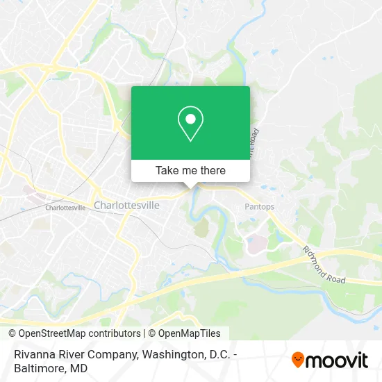 Rivanna River Company map