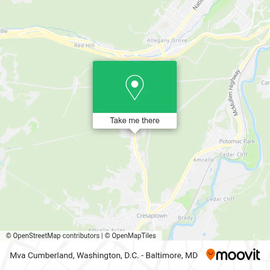 Mva Cumberland map