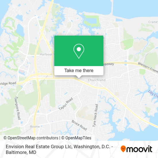 Envision Real Estate Group Llc map