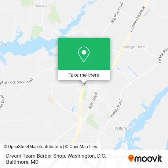 Dream Team Barber Shop map