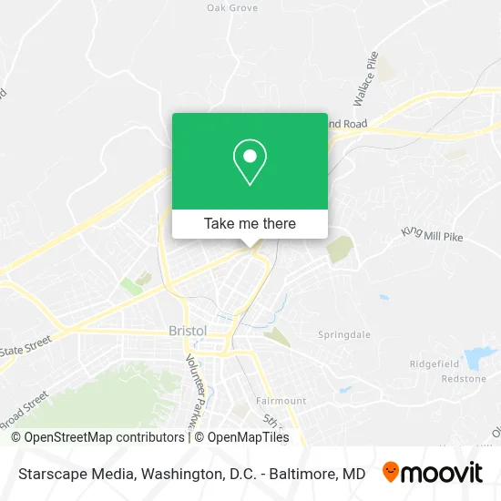 Starscape Media map