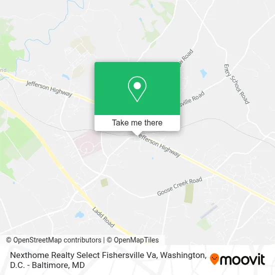 Nexthome Realty Select Fishersville Va map