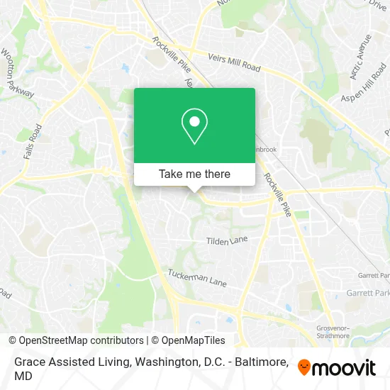 Grace Assisted Living map
