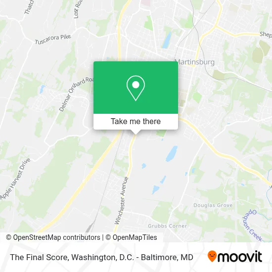 The Final Score map