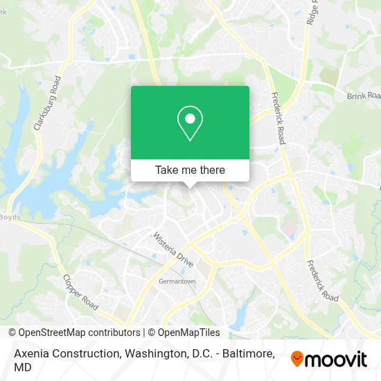 Axenia Construction map