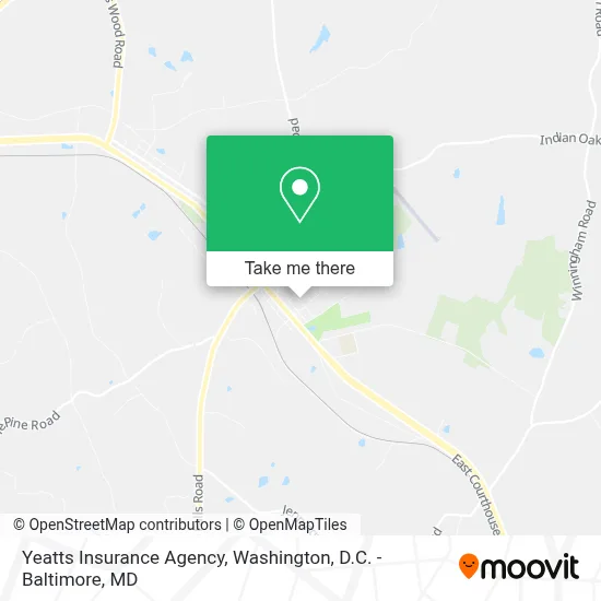 Yeatts Insurance Agency map