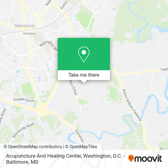 Acupuncture And Healing Center map