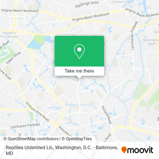 Reptiles Unlimited Llc map