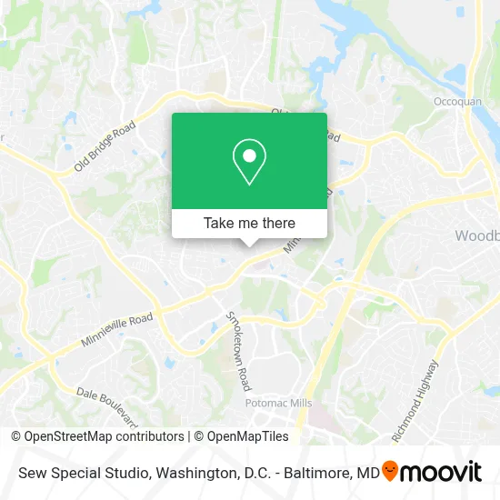 Sew Special Studio map