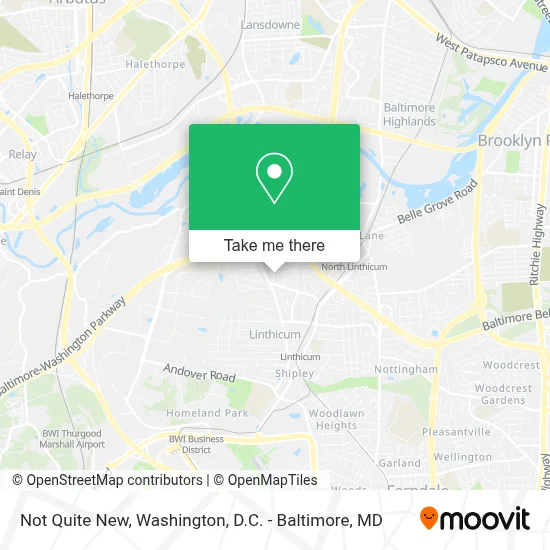 Not Quite New map