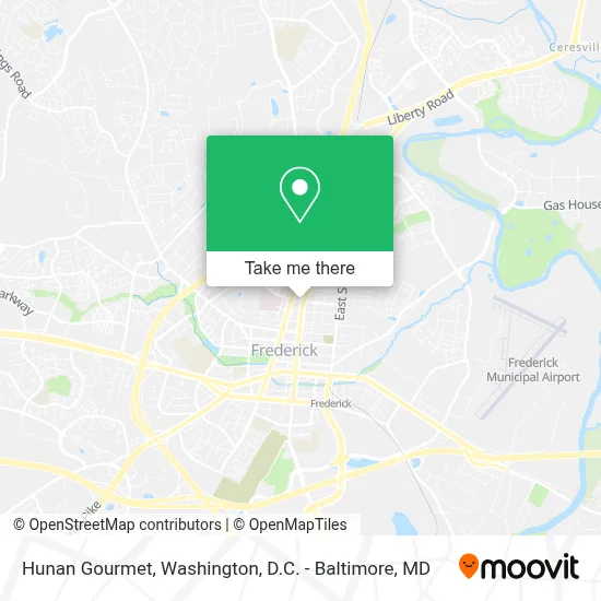 Hunan Gourmet map