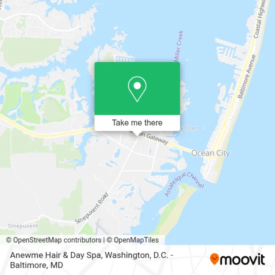 Anewme Hair & Day Spa map