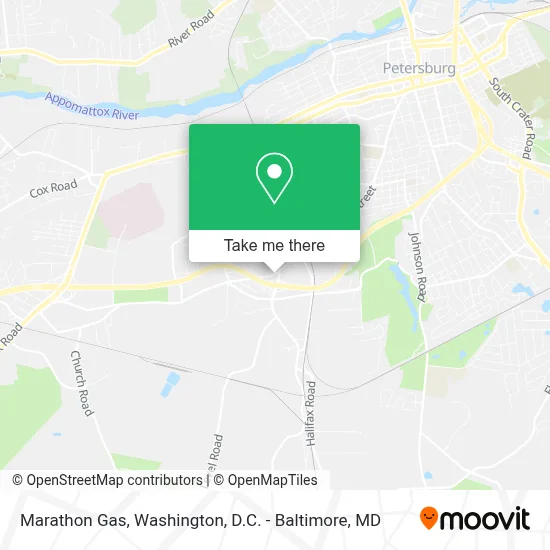 Marathon Gas map