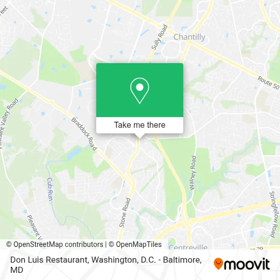 Don Luis Restaurant map