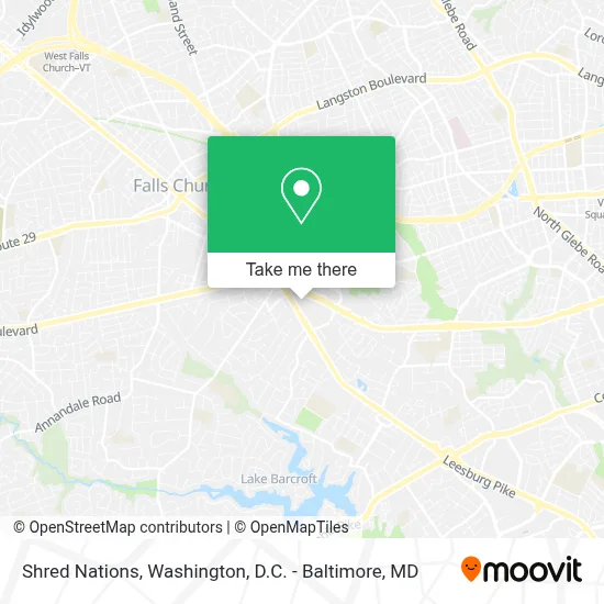 Shred Nations map