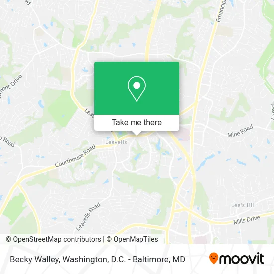 Becky Walley map