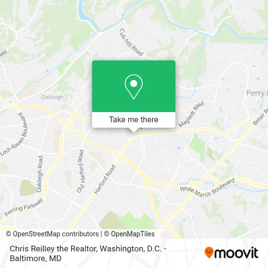 Chris Reilley the Realtor map