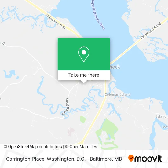 Carrington Place map