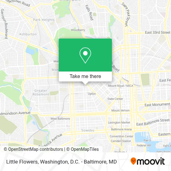 Little Flowers map