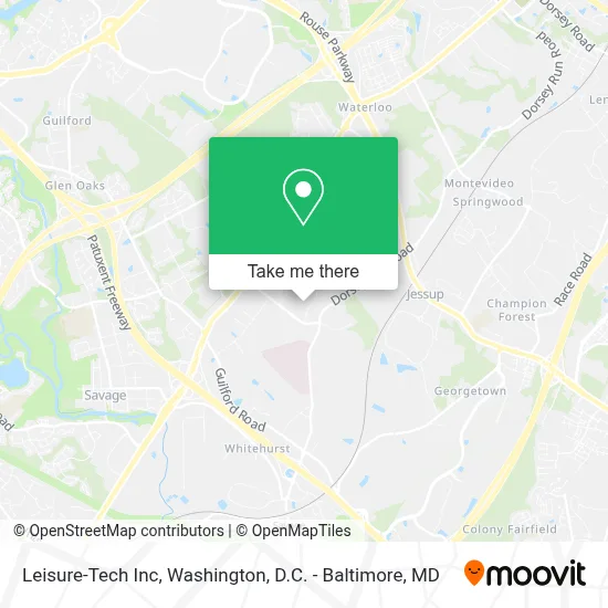 Leisure-Tech Inc map