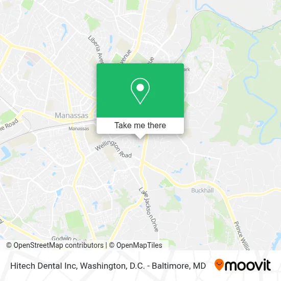 Hitech Dental Inc map