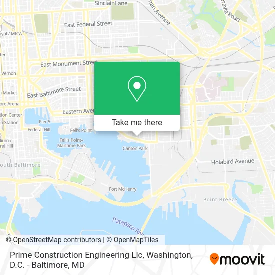 Prime Construction Engineering Llc map