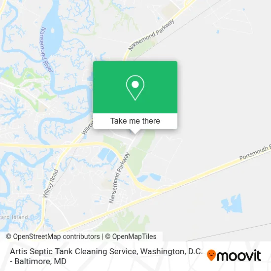 Artis Septic Tank Cleaning Service map