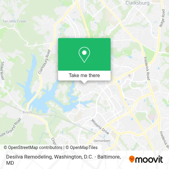 Desilva Remodeling map
