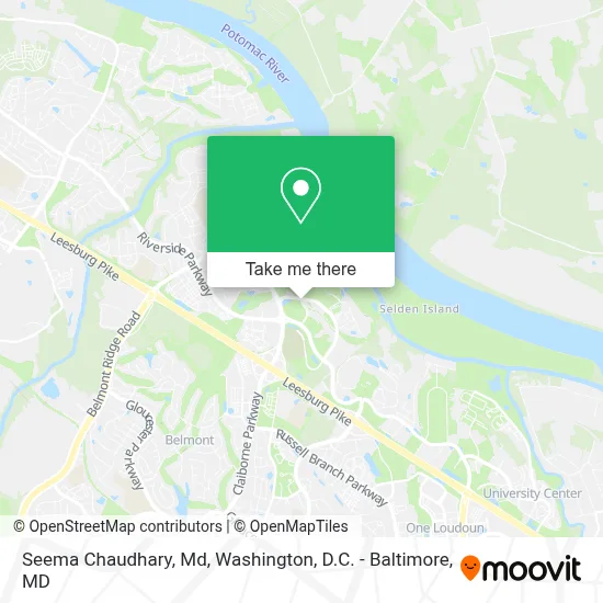Seema Chaudhary, Md map