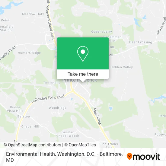 Environmental Health map